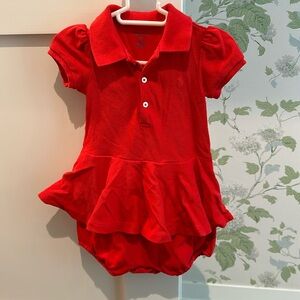 Ralph Lauren baby ruffle polo dress